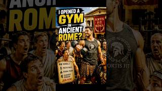 Brought Dumbbells to Ancient Rome 🚀 #space #shorts #viral