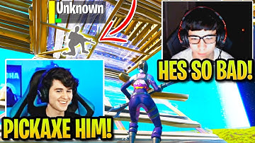 FaZe SWAY & BUGHA Treat UNKNOWN Like a BOT after SWITCHING off CONTROLLER! (Fortnite)