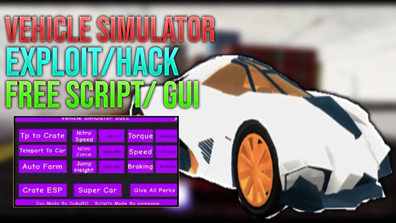 Roblox Op Script For Vehicle Simulator Autofarm By Hawk Gaming - roblox hack vehicle simulator afk money car speed