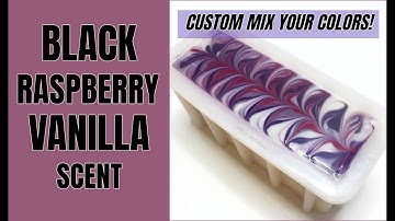 Black Raspberry Vanilla Cold Process Soap