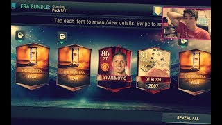 FIFA MOBILE END OF AN ERA BUNDLE PACK OPENING!!! *HUNT* FOR NEW 99 OVR CARDS!! INSANE PULLS! BGS