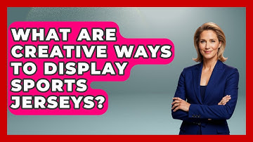 What Are Creative Ways To Display Sports Jerseys? - The Memorabilia Zone