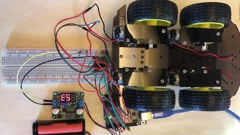 Arduino：L293D 控制兩個馬達轉向及轉速