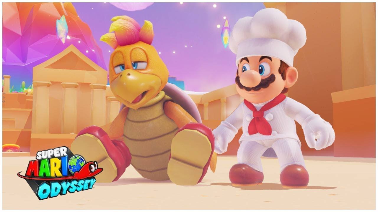 Super Mario Odyssey - Finding a brother in Luncheon Kingdom - Nintendo ...