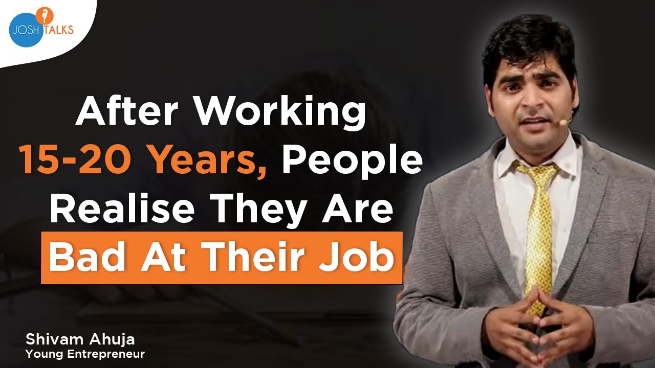 How An Average Student Can Become Successful? | Shivam Ahuja | Josh Talks