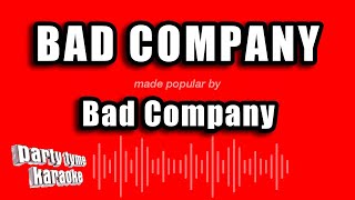 Bad Company - Bad Company (Karaoke Version)
