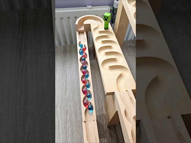 #marblerun #ビー玉転がし #marble #marbleasmr #marblerace #relax #ピタゴラスイッチ