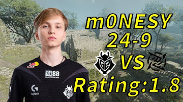 CS2 m0nesy G2 VS NIP POV Ancient (24-9) | 2024/08/04 #cs2 #demo