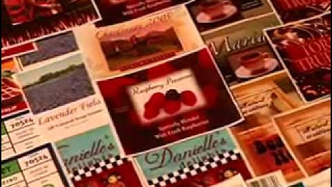 LX800 video product labels