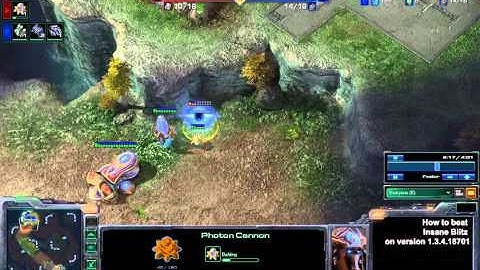 Starcraft 2 - How to beat Insane Blitz