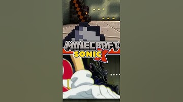 Recreating Sonic X in Minecraft
