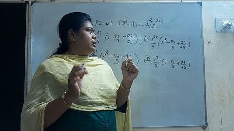 TRICKS/UGTRB MATHS/TNPSC STATISTICAL INSPECTOR/Short cut/#2/ODE/Particular integral