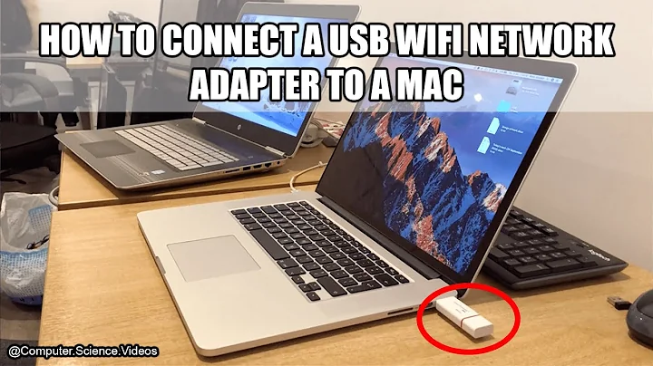 How to Connect a USB WiFi Network Adapter to a Mac - Set Up & Installation Guide - Tutorial | New