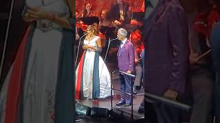 Andrea Bocelli & Cuca Roseta - Vivo Per Lei #Andreabocelli #Cucaroseta #Concert #Music #Shorts
