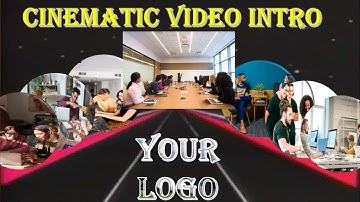 How to create video intro in PowerPoint | Cinematic intro template