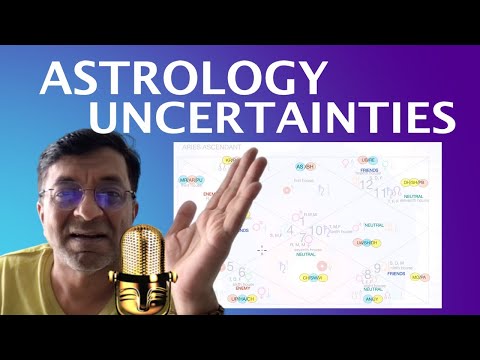 DEEPER VEDIC ASTROLOGY - UNCERTAINTY OF LIFE- WHY ONLY CERTAIN AREAS OF MY LIFE