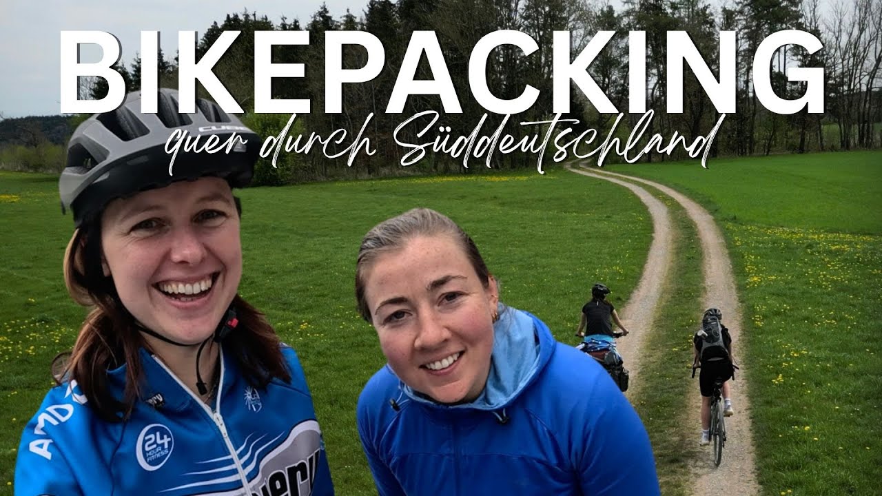 Riesen Chaos beim erstem mal Bikepacking I in vier Tagen quer durch Süddeutschland