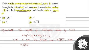 If the circle \( x^{2}+y^{2}-2 g x+6 y-19 c=0, g, c \in \mathbb{R} \) passes throught the point ...