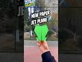 How to make homemade paper jet plane#diy #paper #origami #craft #handmade #shorts #craftideas