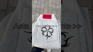 Asta Sweatpants #animeclothing #blackclover #fyp #viral