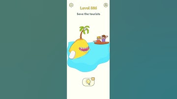 How to beat level 336 || Save the tourists || Dop 2