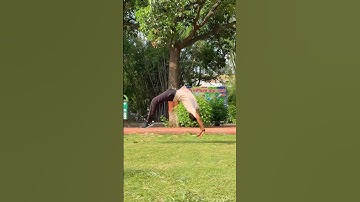 Backhandspring tutorial in Hindi/ how to backhand spring in 5 min