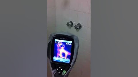 Thermal Imaging locates water leak for plumber