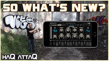 This Agonizer synth update is lit! | iPhone support - Neon Nightmare Presets | haQ attaQ