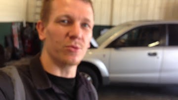 Saturn Vue emissions: EVAP canister and purge valve.