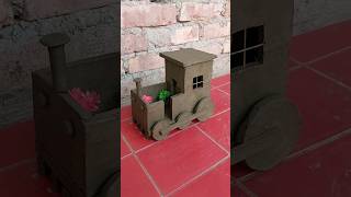 clay house making in Little train Design ? || mudhouse craft