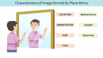 Plane mirror and its characteristics | Light | Grade 7 ICSE