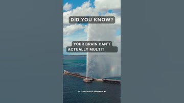 Why Multitasking Is a Myth Your Brain’s True Limits 🧠❌#shorts #psychologyfacts #viralshorts