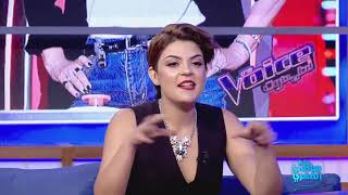 أمل شريف تتحدث عن تجربتها في برنامج the voice