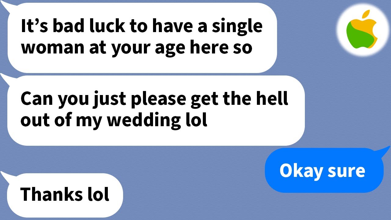【Apple】 My brother's fiancée looked down at me for not being married at my age