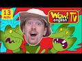 Safari Animals Monsters MORE Stories From Steve And Maggie Speaking Wow English TV 