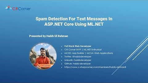 Spam Detection For Text Messages In ASP.NET Core Using ML.NET