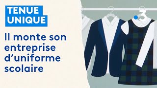 Il monte son entreprise d'uniforme scolaire