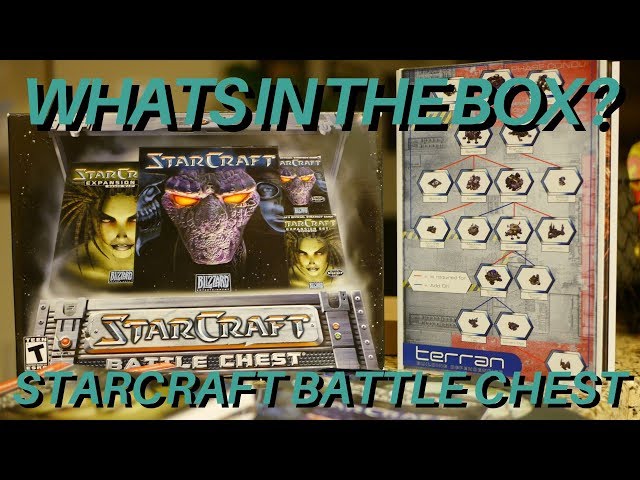 Whats in the Box? - Original Starcraft Battle Chest PC Game