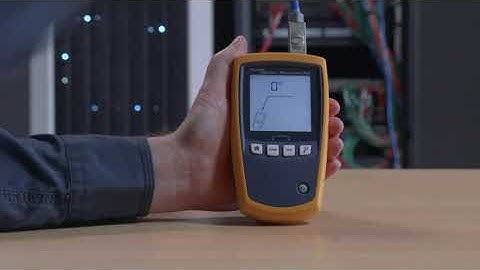 Ethernet Speed Identification with MicroScanner™ PoE by Fluke Networks