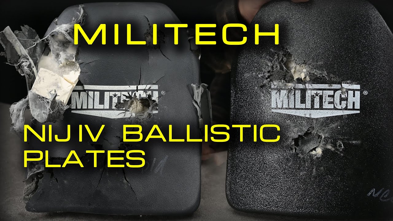 CHINAPLATTEN?! MILITECH NIJ IV BALLISTIC PLATES THE NEXT LEVEL