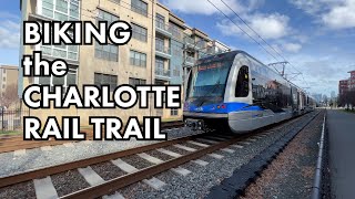 Biking the Charlotte Rail Trail | Charlotte, NC