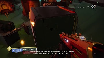 Deep Stone Crypt | First Exo Stranger Log: "DSC-777-ALB" | Beyond Light