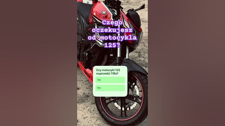 Czego oczekujesz od motocykla 125? #motocykl #moto #motor #motorcycle