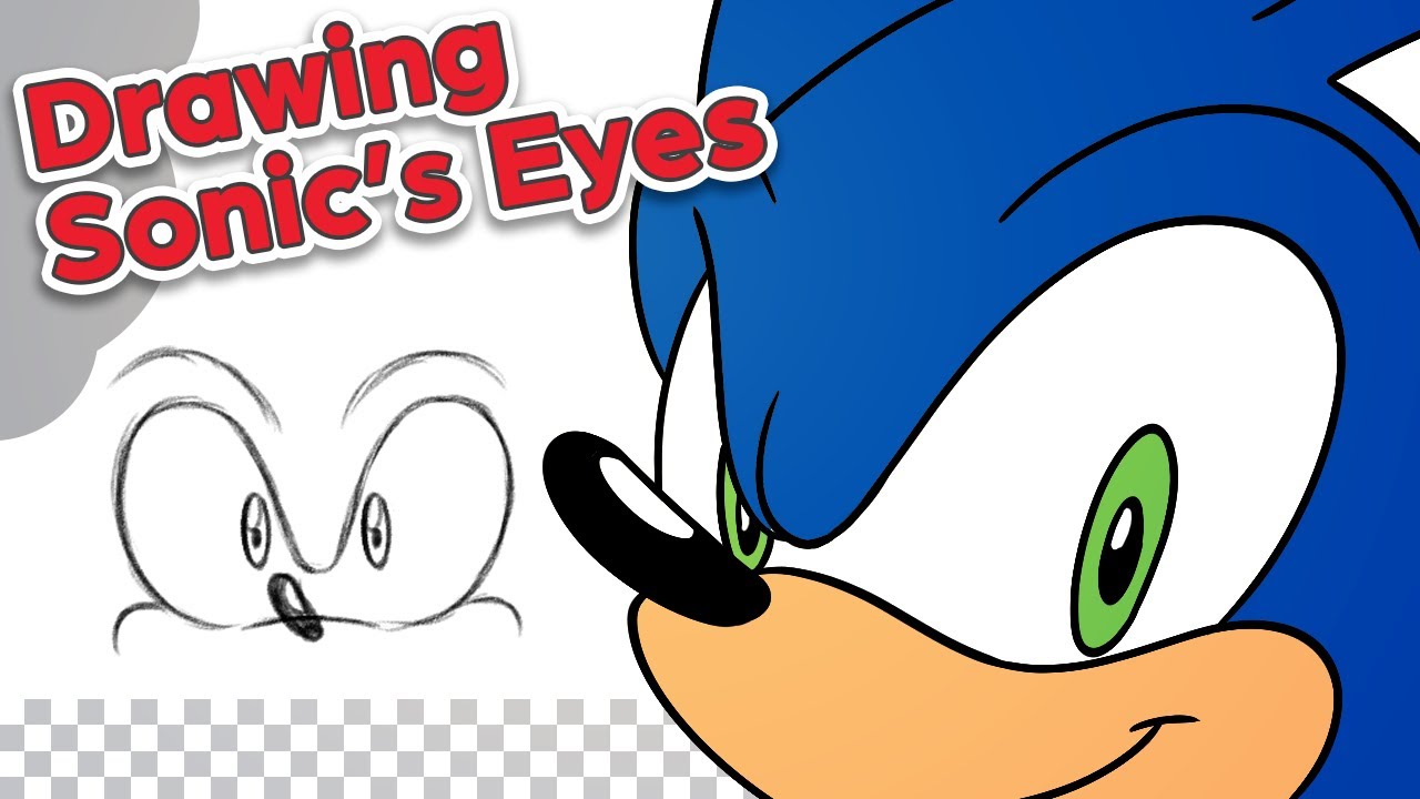 Drawing Sonic's Eyes: The Ultimate Guide - YouTube