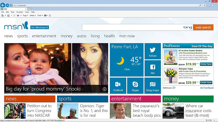 How To Change Homepage Internet Explorer 10. (Windows)