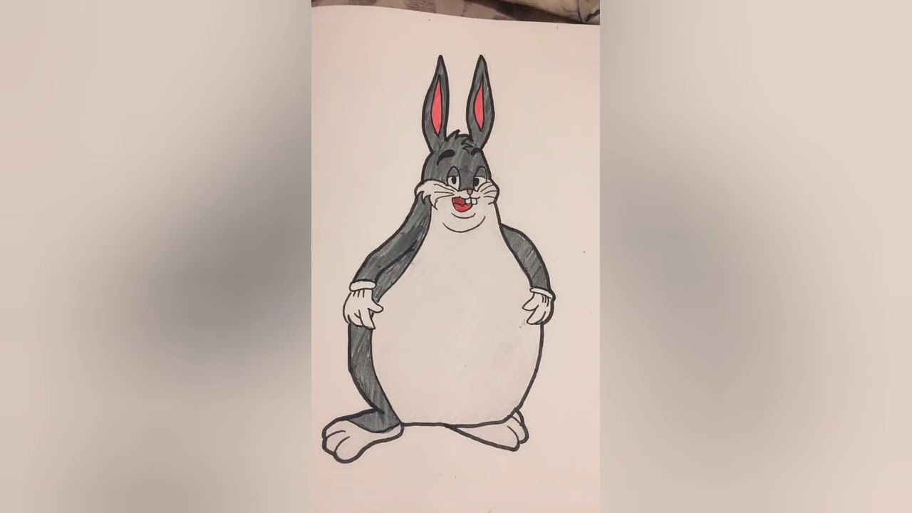 Paper Duck Tik Tok Drawing