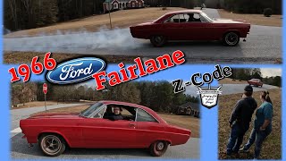 1966 Ford Fairlane Z-Code 390FE 4-speed - FIRST DRIVE in YEARS? TIRE SMOKING ACTION? by RevStoration 23,792 views 4 months ago 51 minutes
