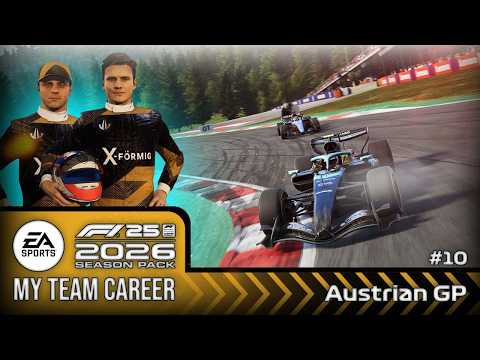 Bono My Tyres Are Gone? (f1 26 My Team Career Mode - Part 10 - Austrian Gp)