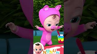 Three Little Pigs | Part 03| Children Songs | NuNu Tv Nursery Rhymes #shorts