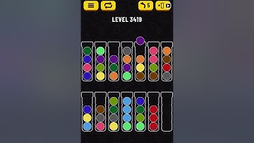 【Ball Sort Puzzle】Level.3419